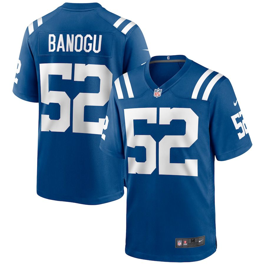 Men Indianapolis Colts #52 Ben Banogu Nike Royal Game NFL Jersey